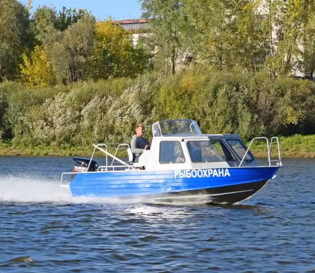 Алюминиевый катер Неман 550 с каютой в Казани