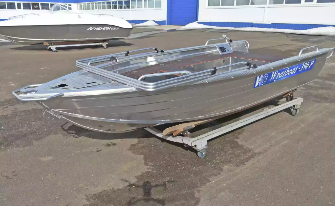 Алюминиевая лодка Wyatboat-390РМ в Казани