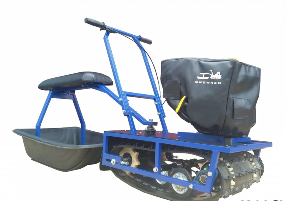 Мини-мотобуксировщик Альбатрос-М с фарой в Казани