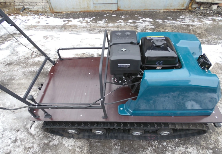 Мотобуксировщик AhtaR LR13 с реверс-вариатором Буран (задний ход) в Казани