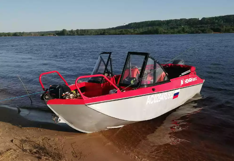 Алюминиевый катер Неман-500 DC в Казани