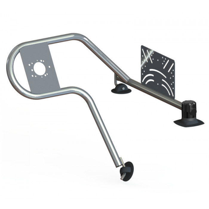 Стойка рулевая с креплением на баллон надувной лодки 32мм быстросъемная в Казани