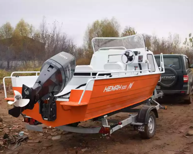 Алюминиевый катер Неман-500 (каютный) в Казани