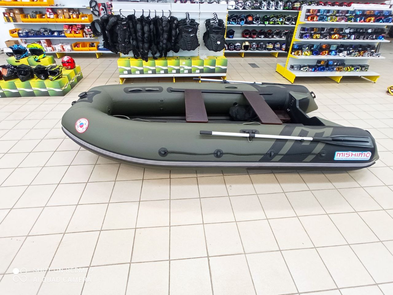 Лодка MISHIMO RIVER JET 390 под водомет в Казани
