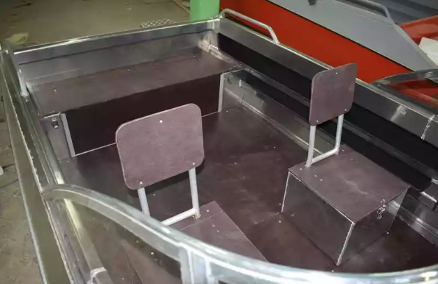 Алюминиевый катер Неман-500 DC (без покраски) в Казани