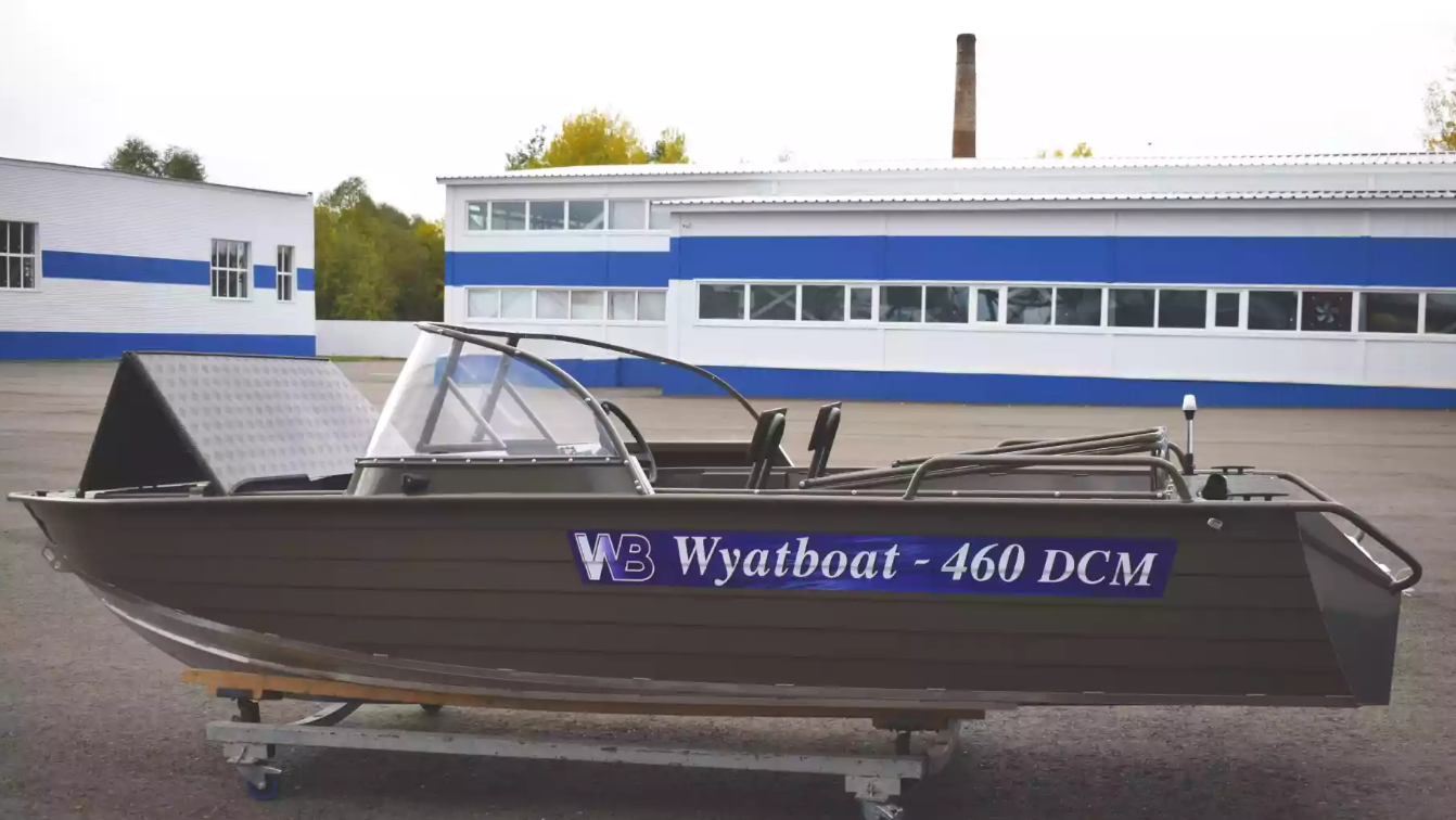 Алюминиевый катер Wyatboat-460 DCM в Казани