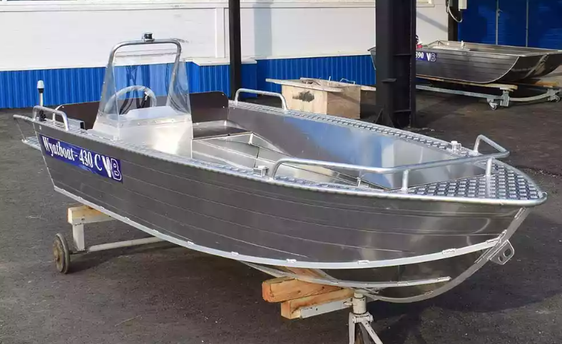 Алюминиевый катер Wyatboat-430 C в Казани