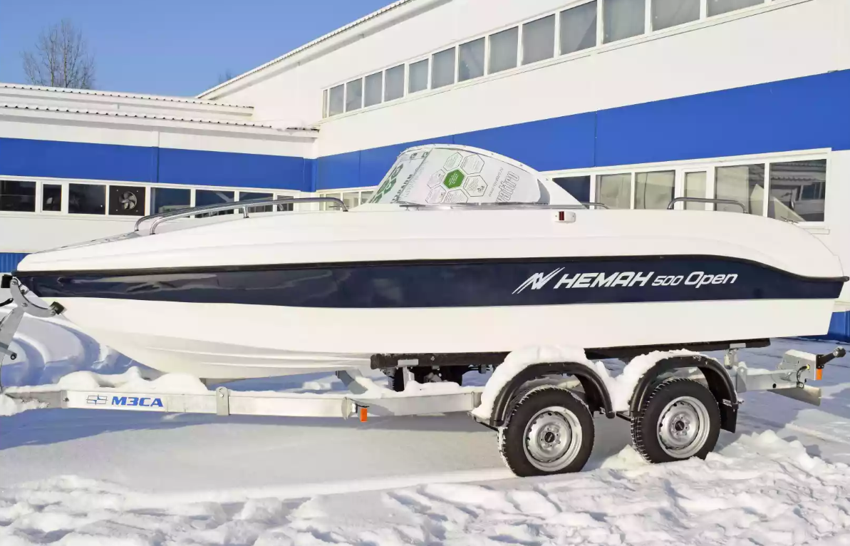 Стеклопластиковый катер Neman-500 Open в Казани