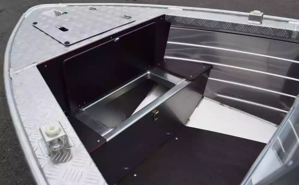Алюминиевая лодка Wyatboat-390 DCM Увеличенный борт в Казани