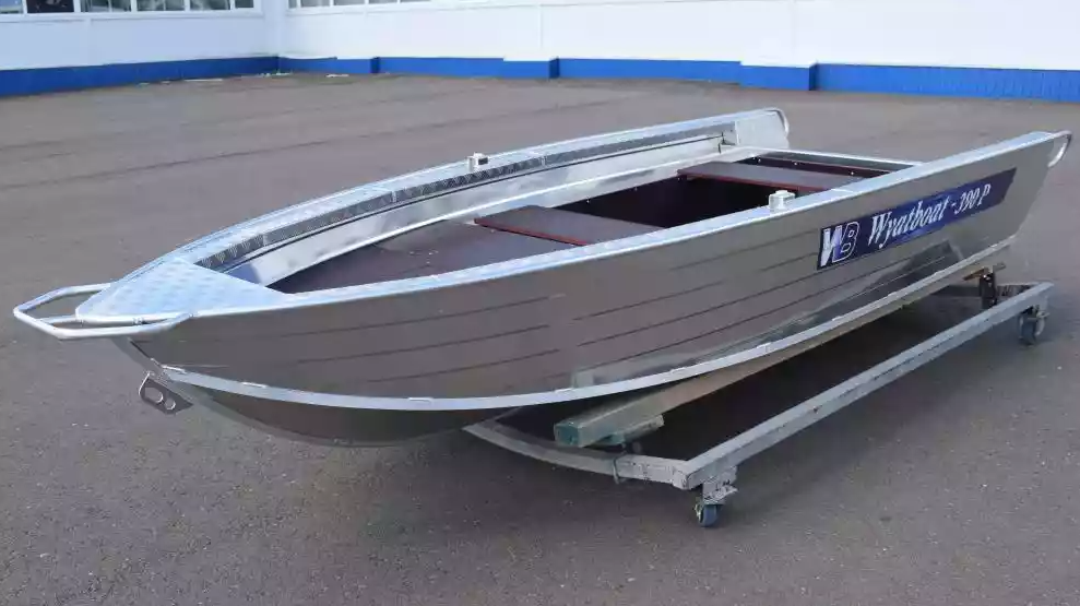Алюминиевая лодка Wyatboat-390Р Fish в Казани