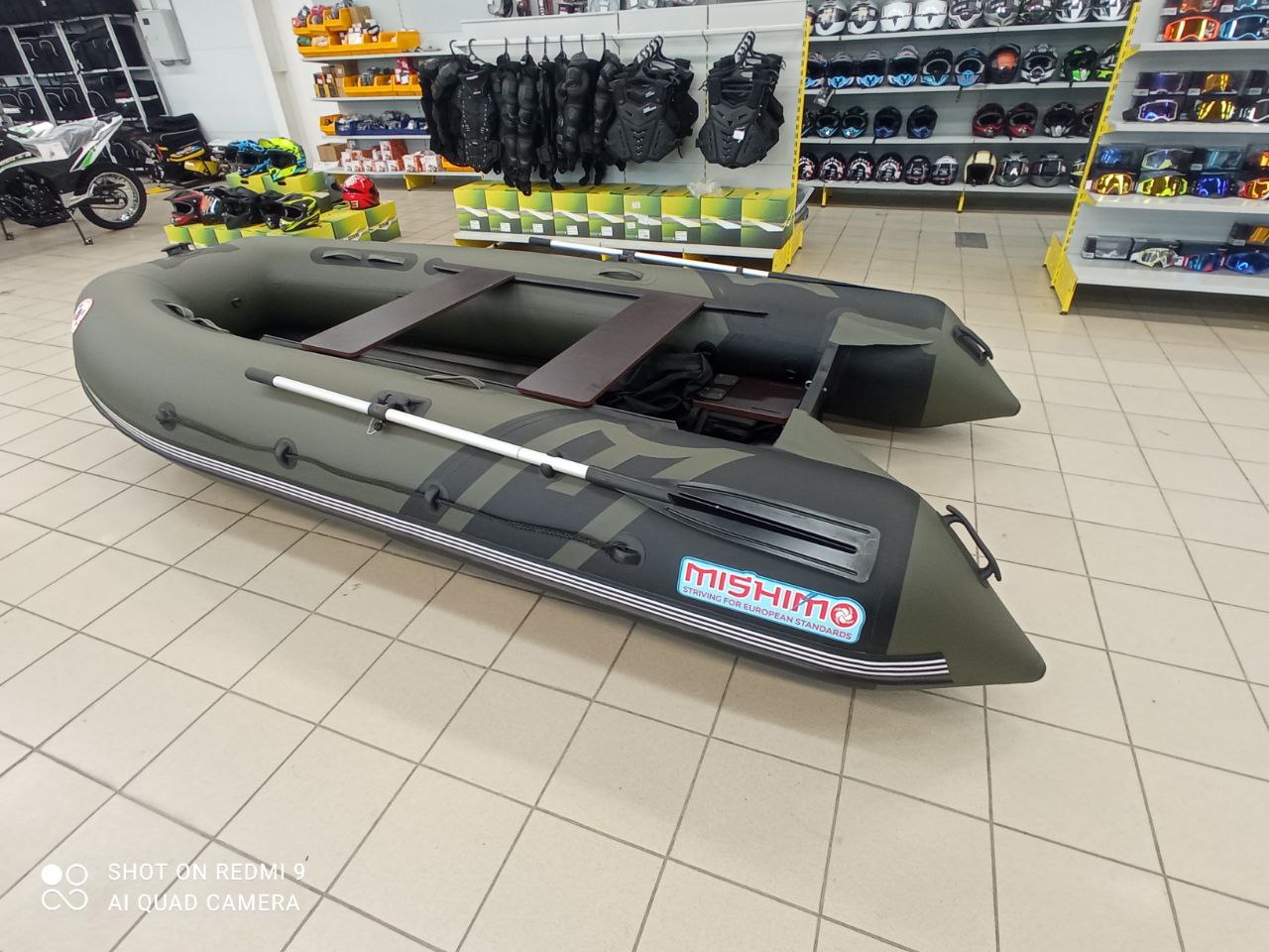 Лодка MISHIMO RIVER JET 390 под водомет в Казани