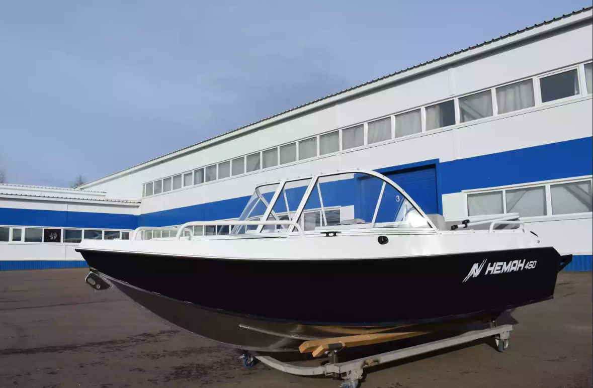 Алюминиевый катер Неман-450 в Казани
