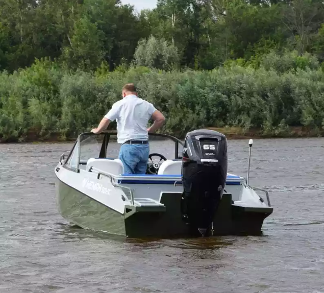 Алюминиевый катер Неман 500 DC водомёт в Казани