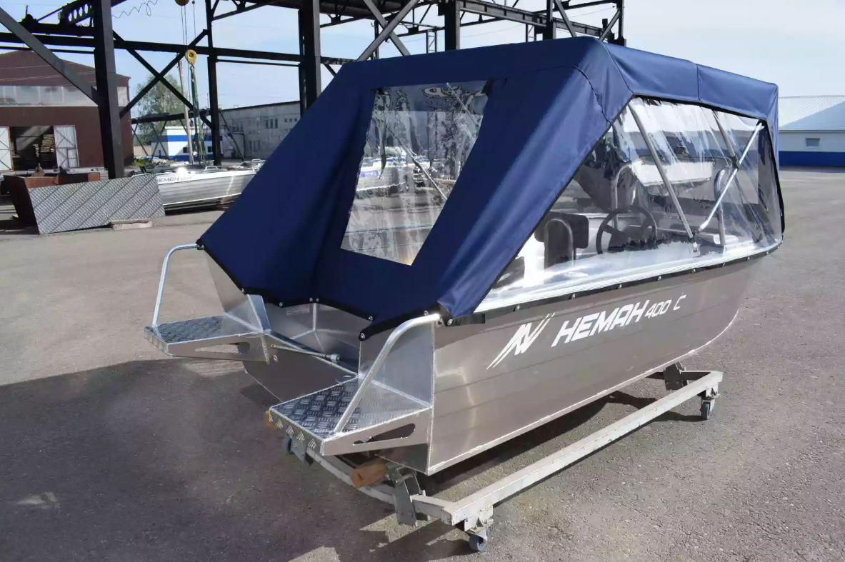 Алюминиевый катер Неман-400 С в Казани