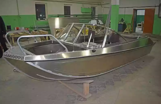 Алюминиевый катер Неман-500 DC (без покраски) в Казани