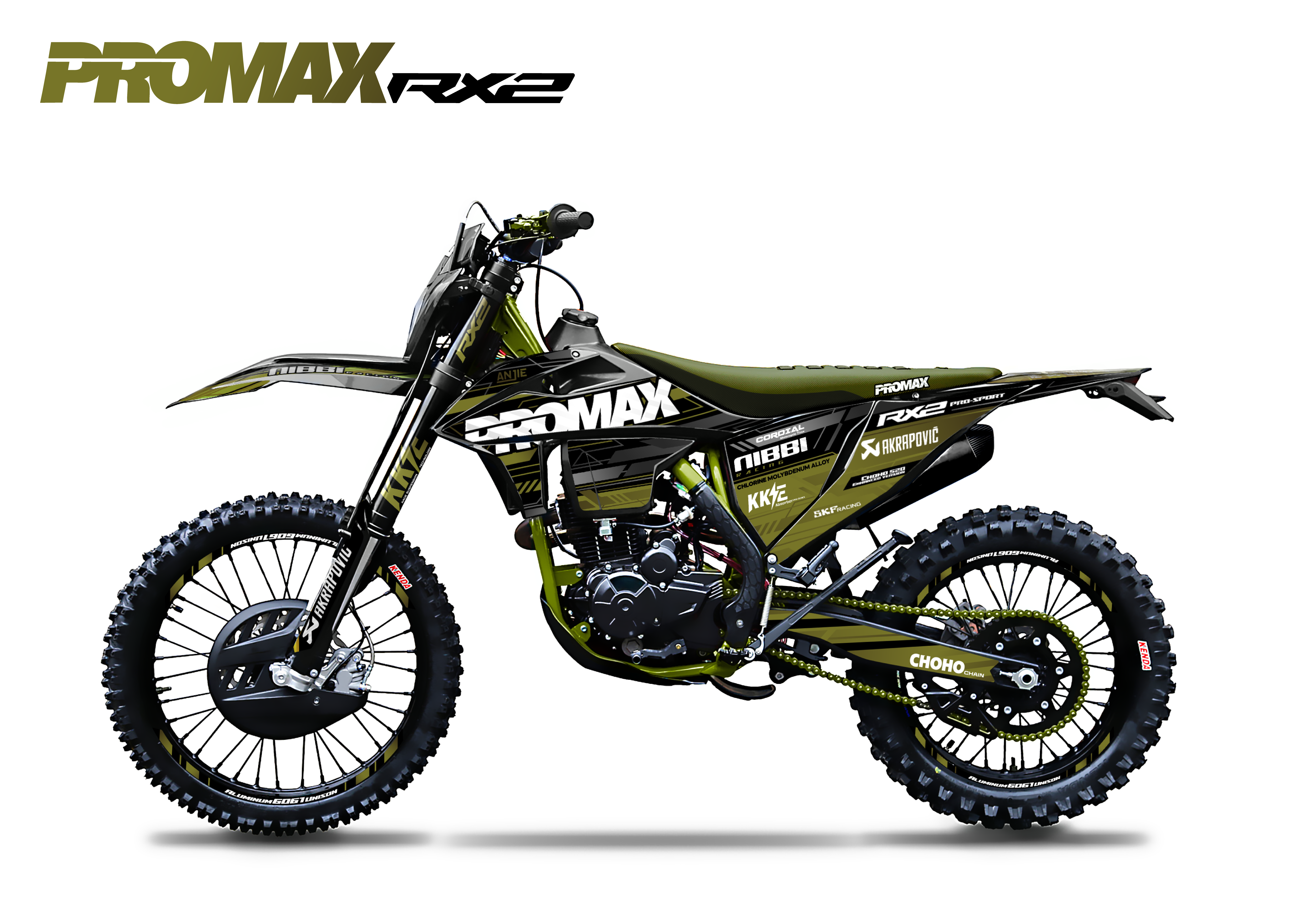 Кроссовый мотоцикл PROMAX RX2 YB300H (LX176FMN) (4 valves, 6 gears) в Казани