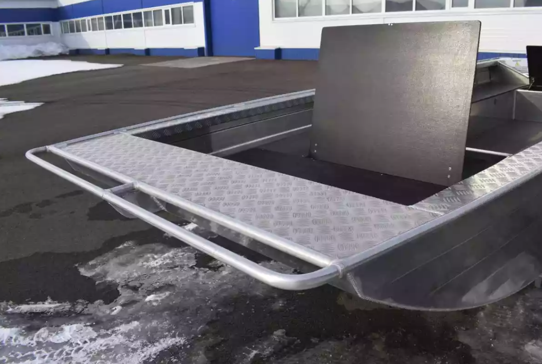 Алюминиевая лодка Wyatboat-490 Jonboat в Казани