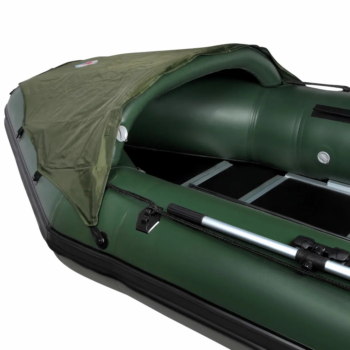 КОМПЛЕКТ НОСОВОГО ТЕНТА К ЛОДКЕ SMARINE SDP MAX 365-380 ЗЕЛЕНЫЙ в Казани