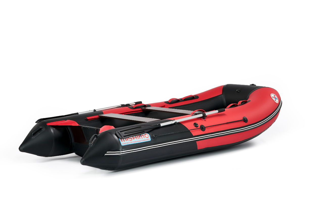 КОМПЛЕКТ ЛОДКА MISHIMO PRO 350 + ЛОДОЧНЫЙ МОТОР MARLIN MP 9.9 (15) AMHS PROLINE в Казани