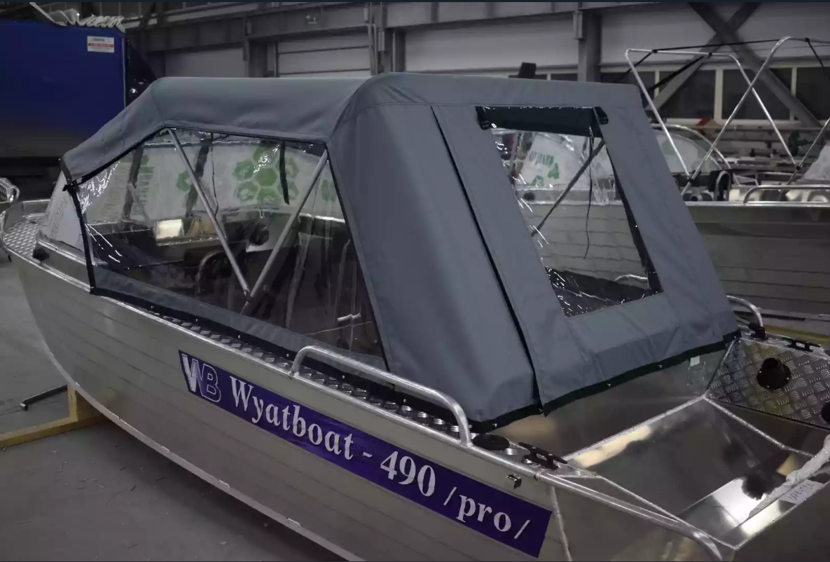 Алюминиевый катер Wyatboat-490 Pro в Казани