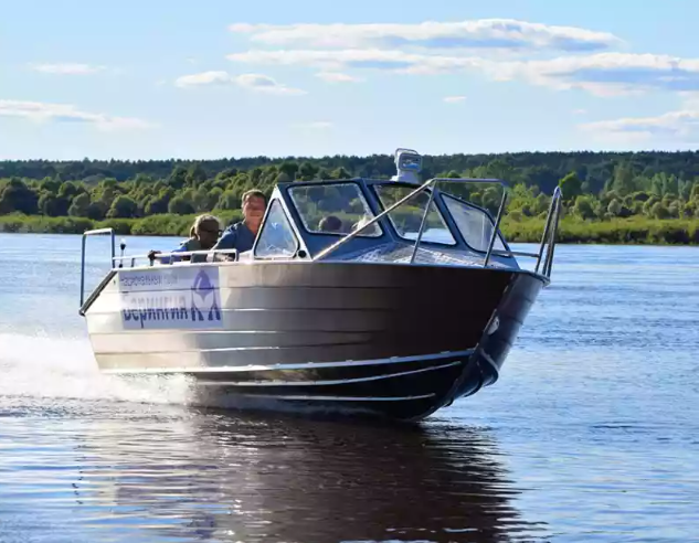 Алюминиевый катер Неман 550 в Казани