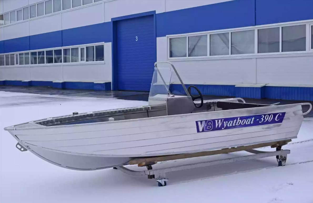 Алюминиевый катер Wyatboat-390 C в Казани
