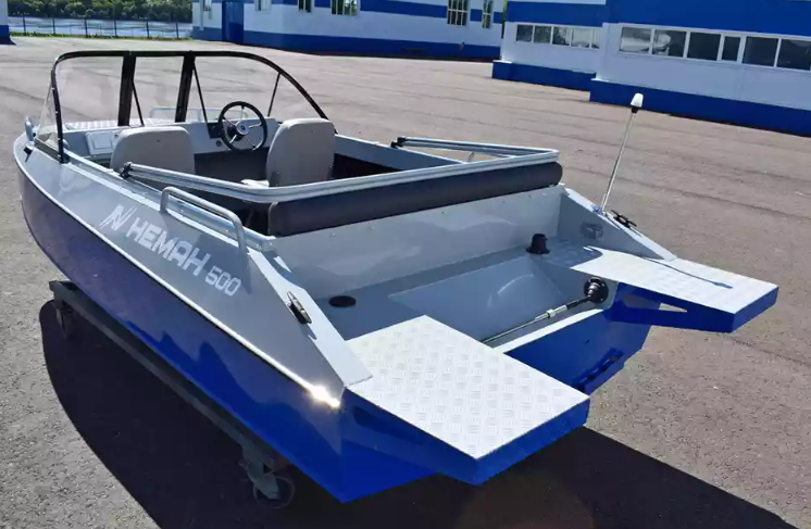 Алюминиевый катер Неман 500 в Казани