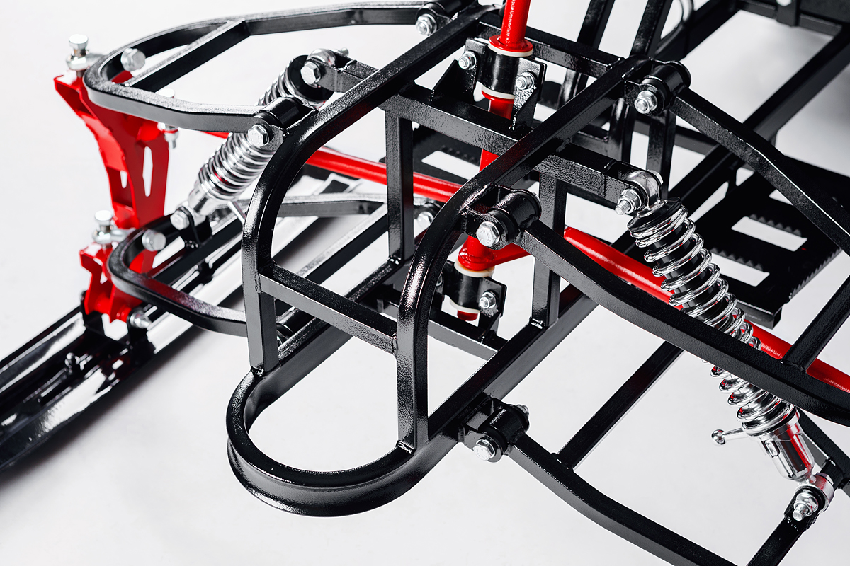 Лыжный модуль IKUDZO TERRAIN с подогревом ручек металлические лыжи в Казани