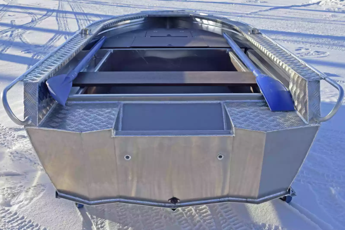Алюминиевая лодка Wyatboat-370 Р FISH в Казани