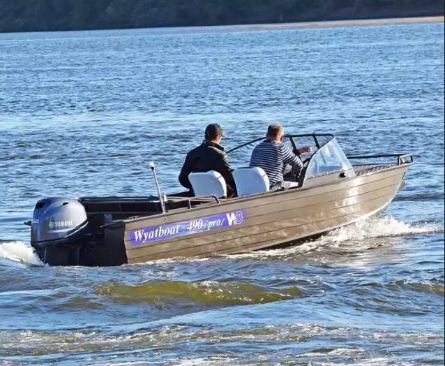 Алюминиевый катер Wyatboat-490 Pro в Казани