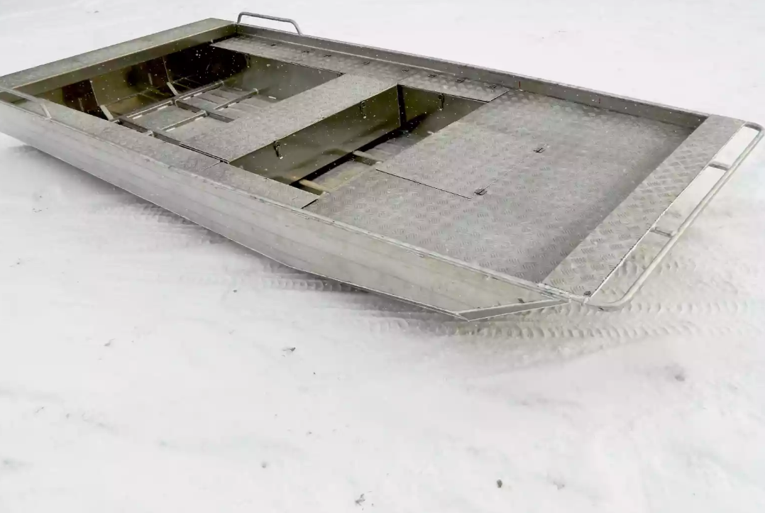 Алюминиевая лодка Wyatboat-390 Jonboat в Казани