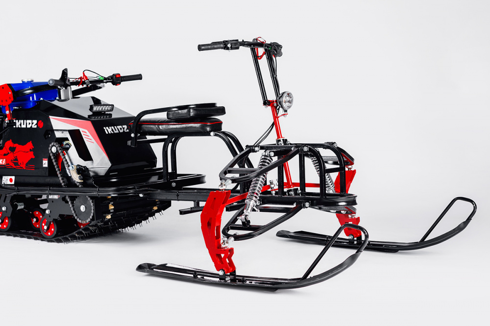 Лыжный модуль IKUDZO TERRAIN с подогревом ручек металлические лыжи в Казани