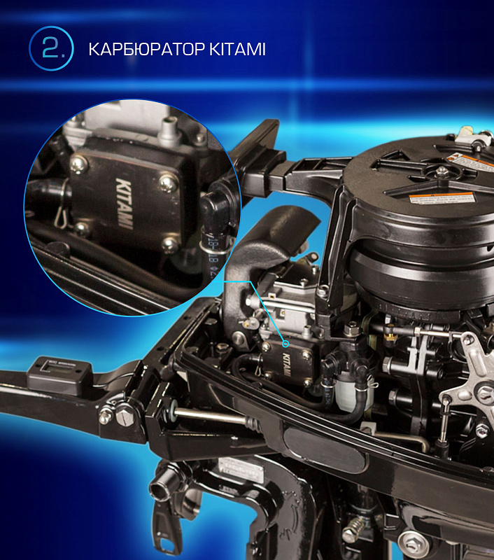 Лодочный мотор MARLIN PROLINE MP 9.9(20) AMHL FORCE в Казани