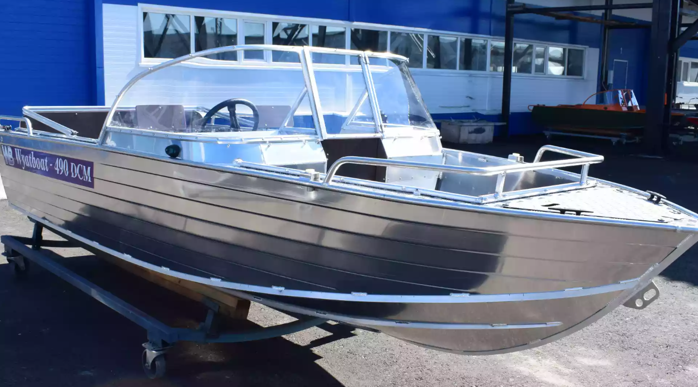 Алюминиевый катер Wyatboat-490 DCM в Казани