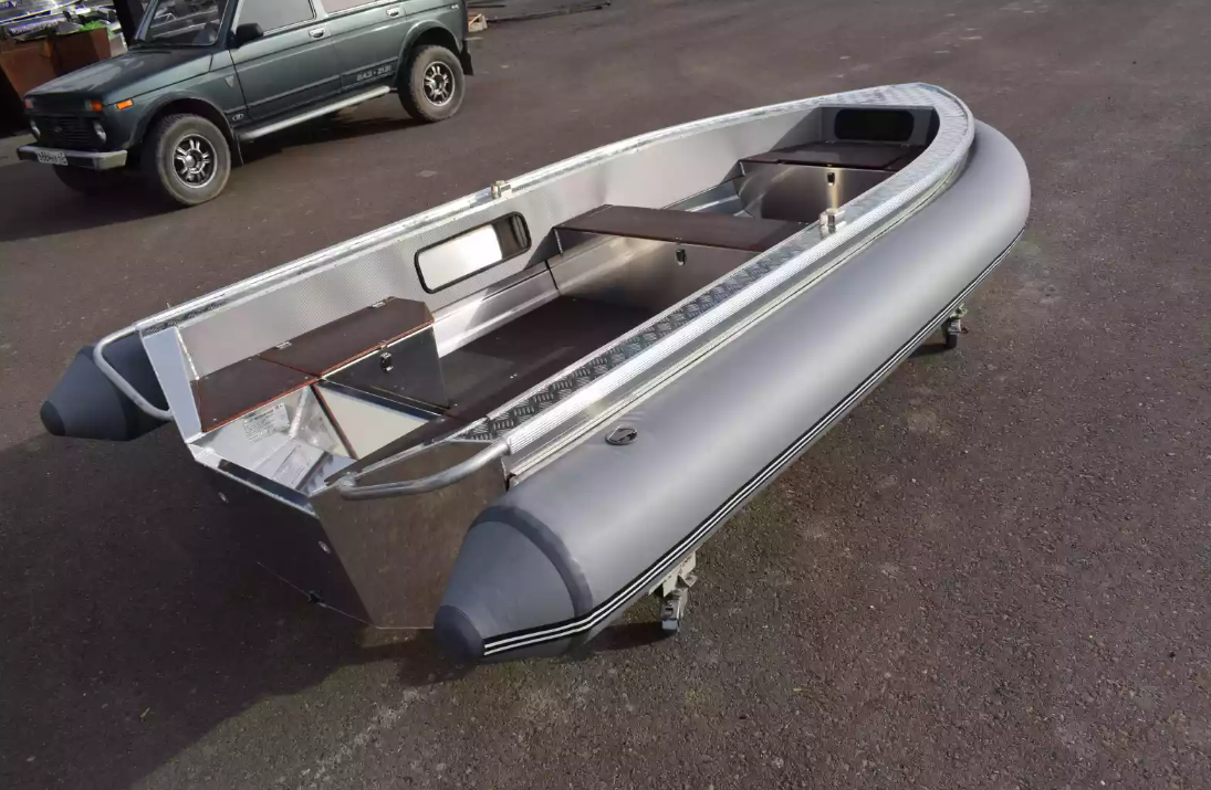 Алюминиевая лодка Wyatboat-370 в Казани