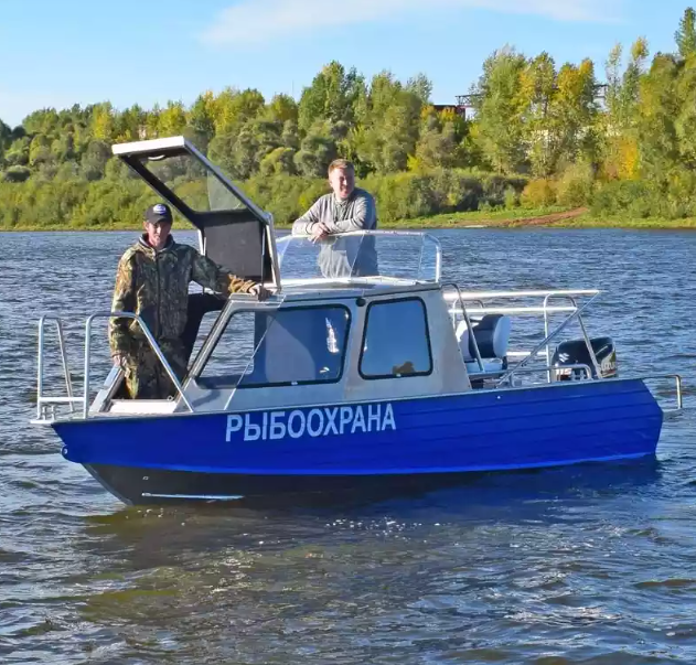 Алюминиевый катер Неман 550 с каютой в Казани