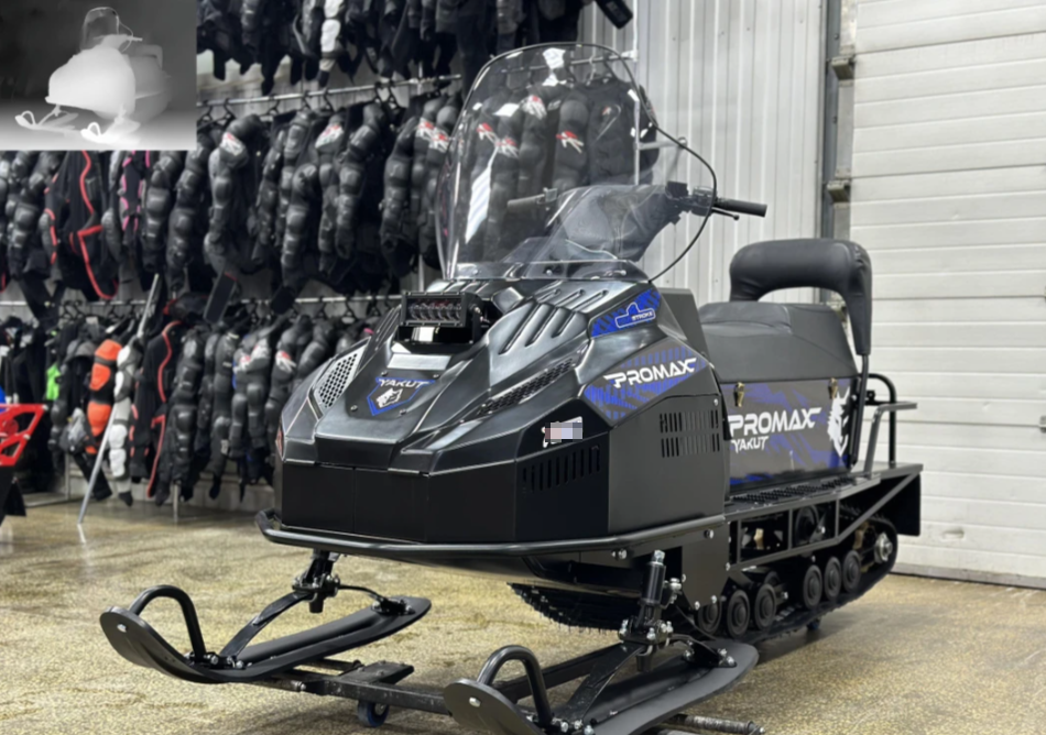 Снегоход PROMAX YAKUT R/К 500 2.0 4T 29 LONG в Казани