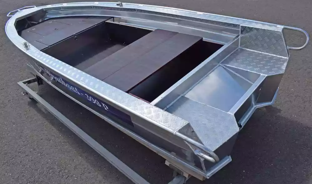 Алюминиевая лодка Wyatboat-390Р Fish в Казани