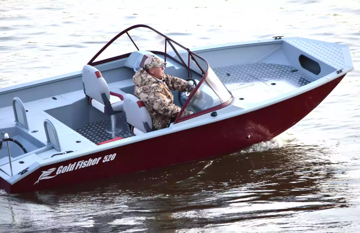 Алюминиевый катер Gold Fisher 520 DCM FISH в Казани