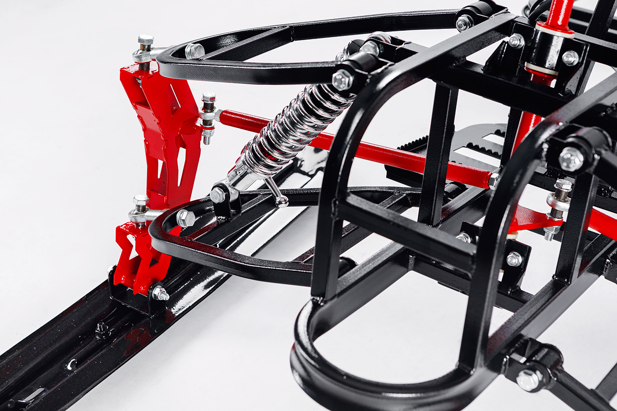 Лыжный модуль IKUDZO TERRAIN с подогревом ручек металлические лыжи в Казани