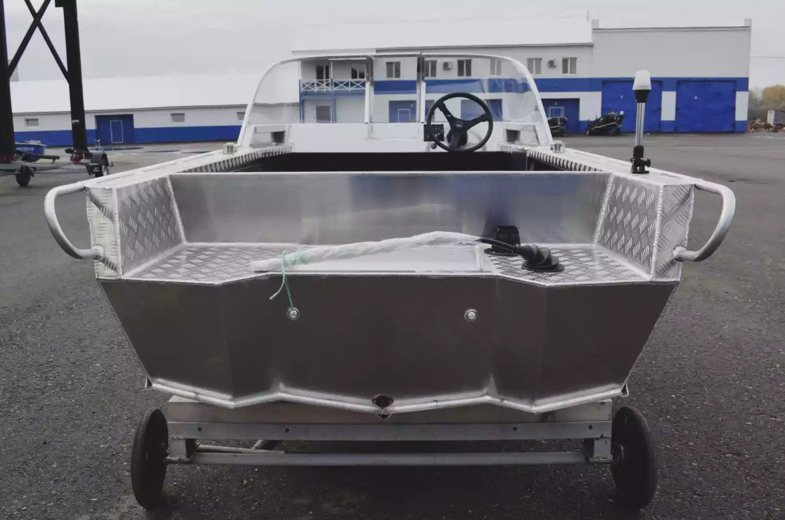 Алюминиевая лодка Wyatboat-390 Pro в Казани