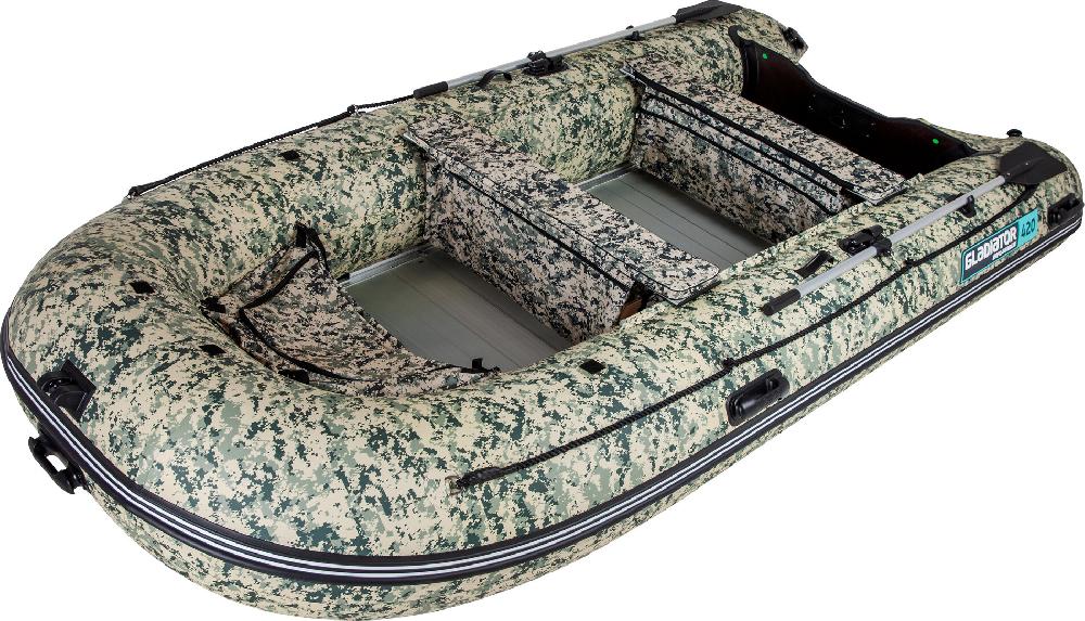 НАДУВНАЯ ЛОДКА GLADIATOR C420AL в Казани