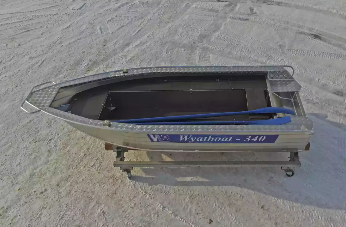Алюминиевая лодка Wyatboat-340 РМ в Казани