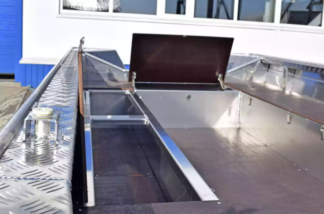 Алюминиевая лодка Wyatboat-490 Jonboat в Казани