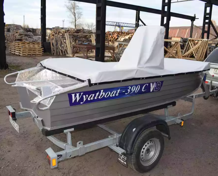 Алюминиевый катер Wyatboat-390 C в Казани
