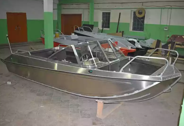 Алюминиевый катер Неман-500 DC (без покраски) в Казани