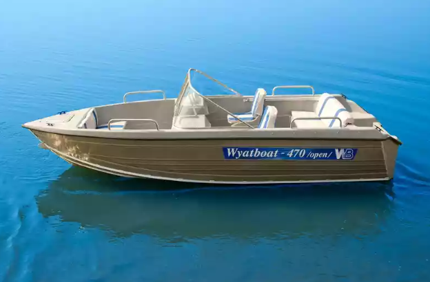 Комбинированный катер Wyatboat-470 Open в Казани