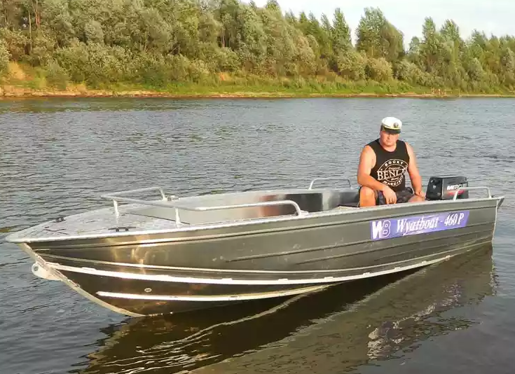 Алюминиевая лодка Wyatboat-460 P в Казани