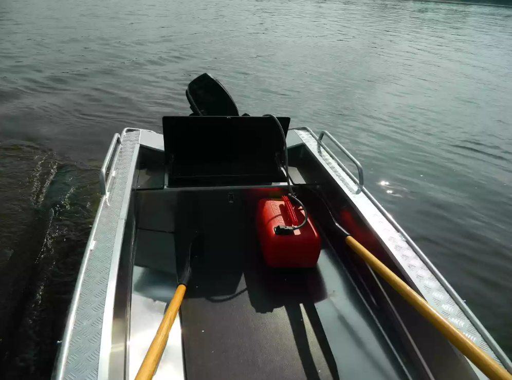 Алюминиевая лодка Wyatboat-390 У в Казани