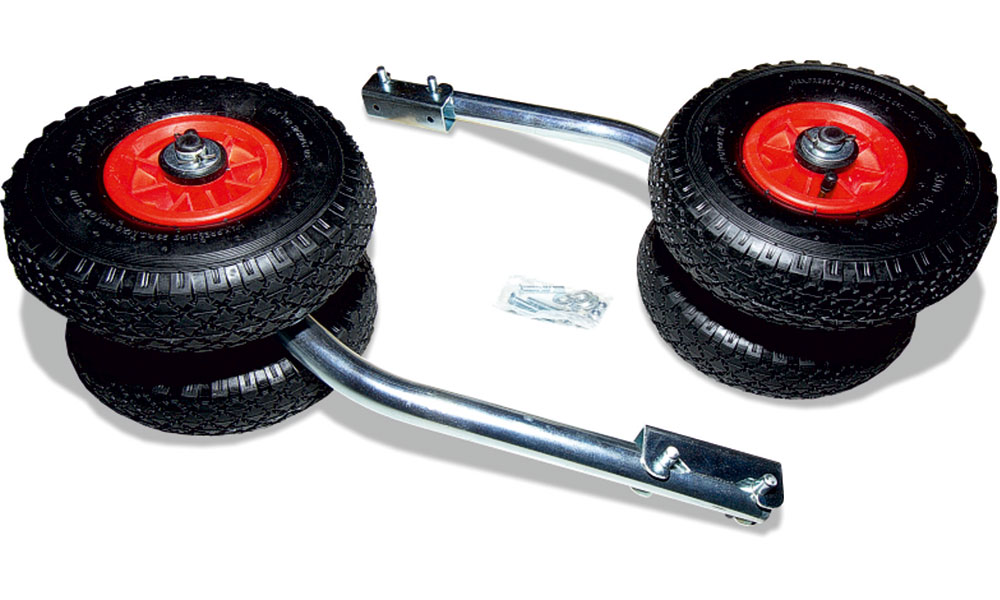 Транцевые колеса модульные двойные усиленные (быстросъемные) в Казани